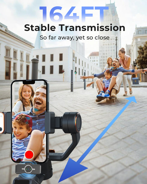 【New In】Grenaro Wireless Mic For YouTuber With Charging Case, Noise Reduction Mode, Reverberation Function, One-button Mute, Dual microphones, Digital Display Function